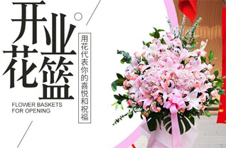 天津和平区劝业场街道花篮配送